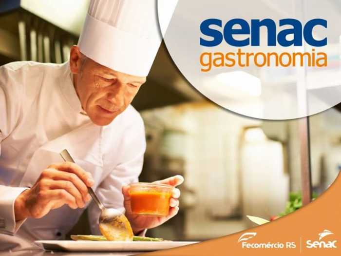 Senac Torres promove oficinas de Gastronomia