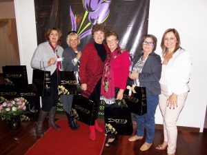Desfile das Lojas Dione Modas em evento do Clube da Melhor Idade Amizade em Osório