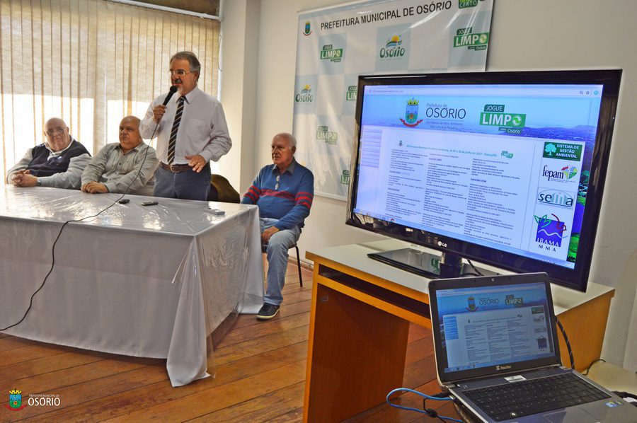 Osório é o segundo município gaúcho a lançar Portal Ambiental