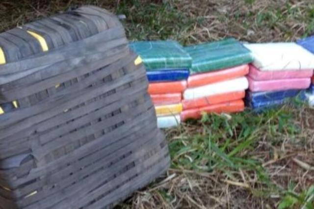 Polícia Federal apreende no Litoral Norte carga de cocaína da Bolívia arremessada de avião