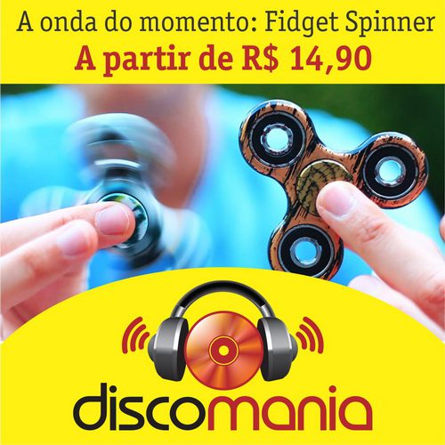 Disco Mania lança grande promoção da febre mundial, Spinner