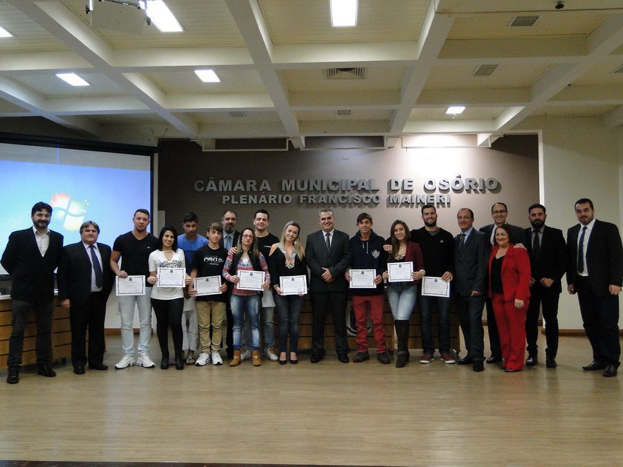 Câmara concedeu Votos de Congratulações a atletas do Jiu-Jitsu em Osório