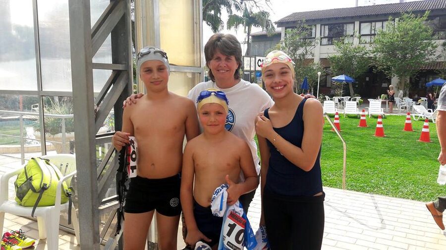 Natação de Osório participa de etapa do Campeonato Estadual de Aquathlon