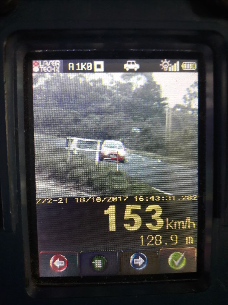 Veículo é flagrado a 153 km/h na Estrada do Mar em Osório