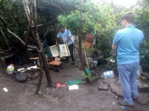 Morro do Farol recebe limpeza, após solucionado caso de invasão, em Torres