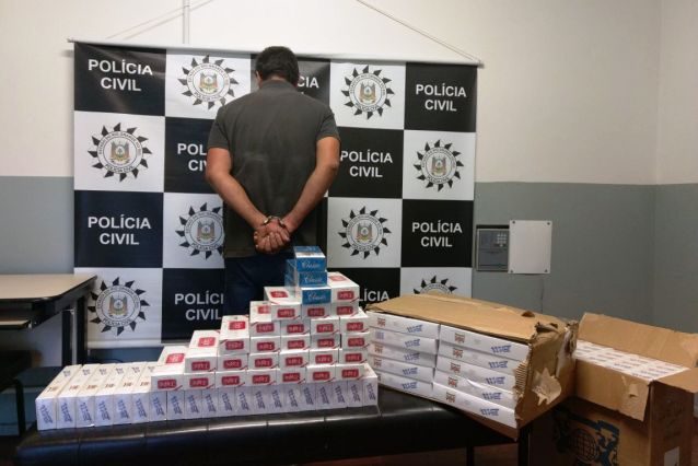 Suspeito de receptação e contrabando é preso em Osório