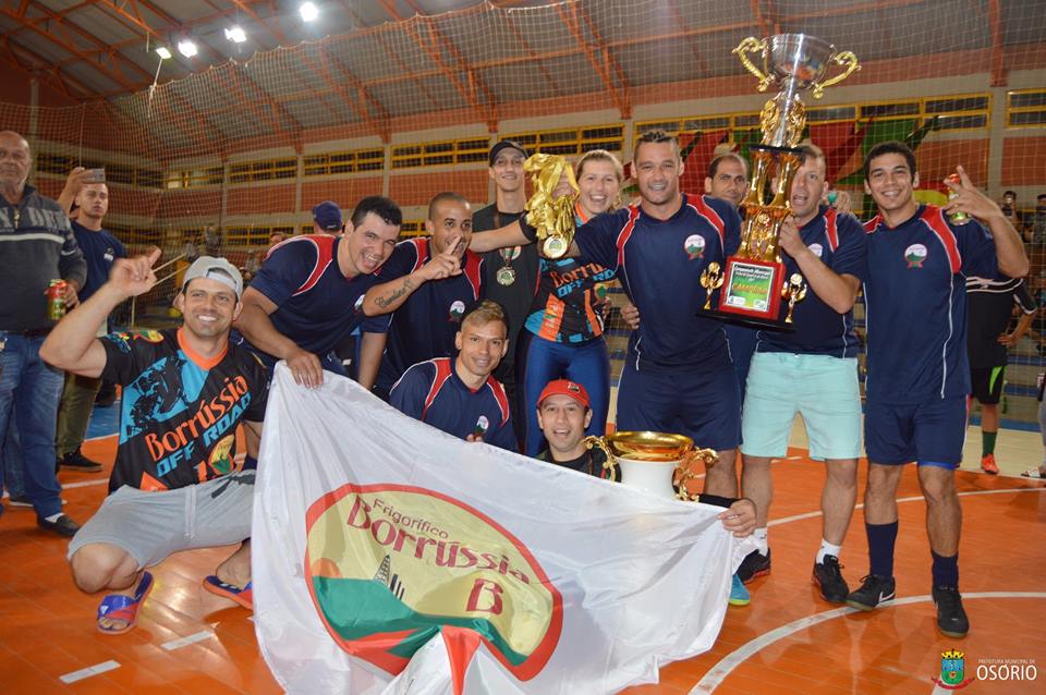 Conhecidos os campeões no municipal de Futsal de Osório