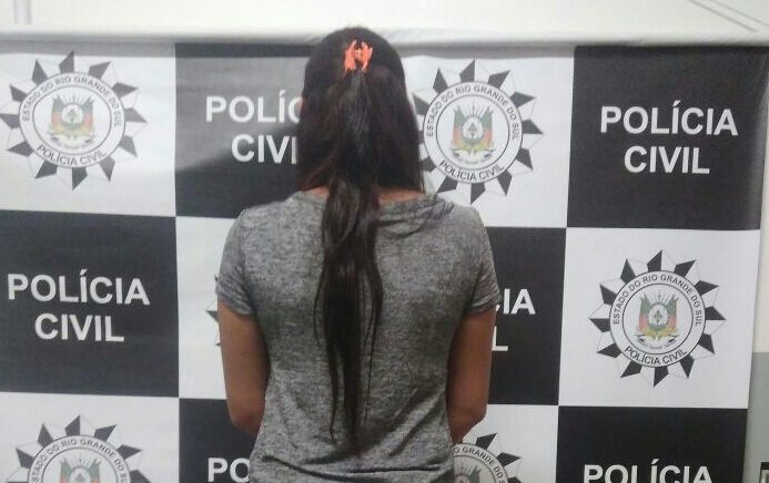 Polícia Civil prende a "gerente do tráfico de drogas" em Osório