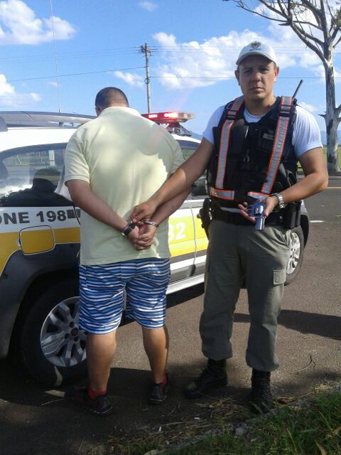 Homem é preso portando revólver na Estrada do Mar em Osório