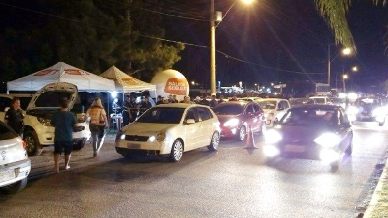 Balada Segura autuou mais de 400 motoristas por embriaguez durante Operação Verão