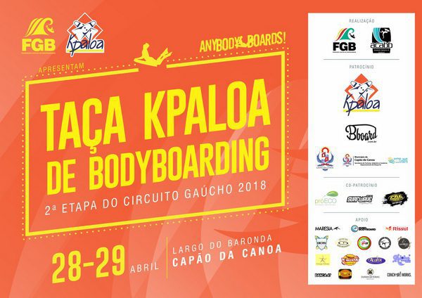 Capão da Canoa recebe a Taça Kpaloa de Bodyboarding