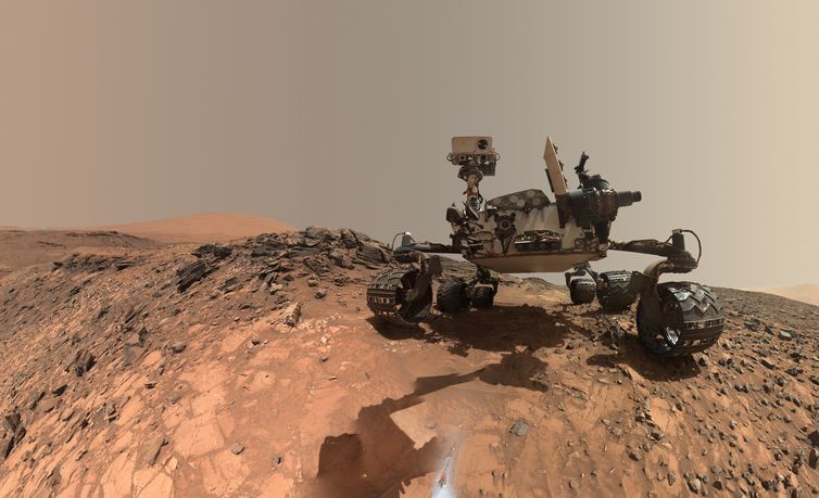 Nasa encontra matéria orgânica em Marte