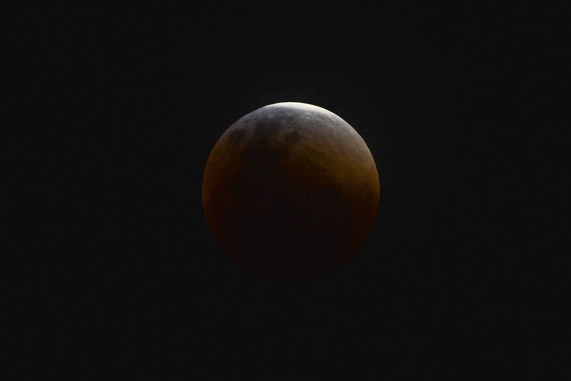 Eclipse lunar total poderá ser visto em todo o Brasil