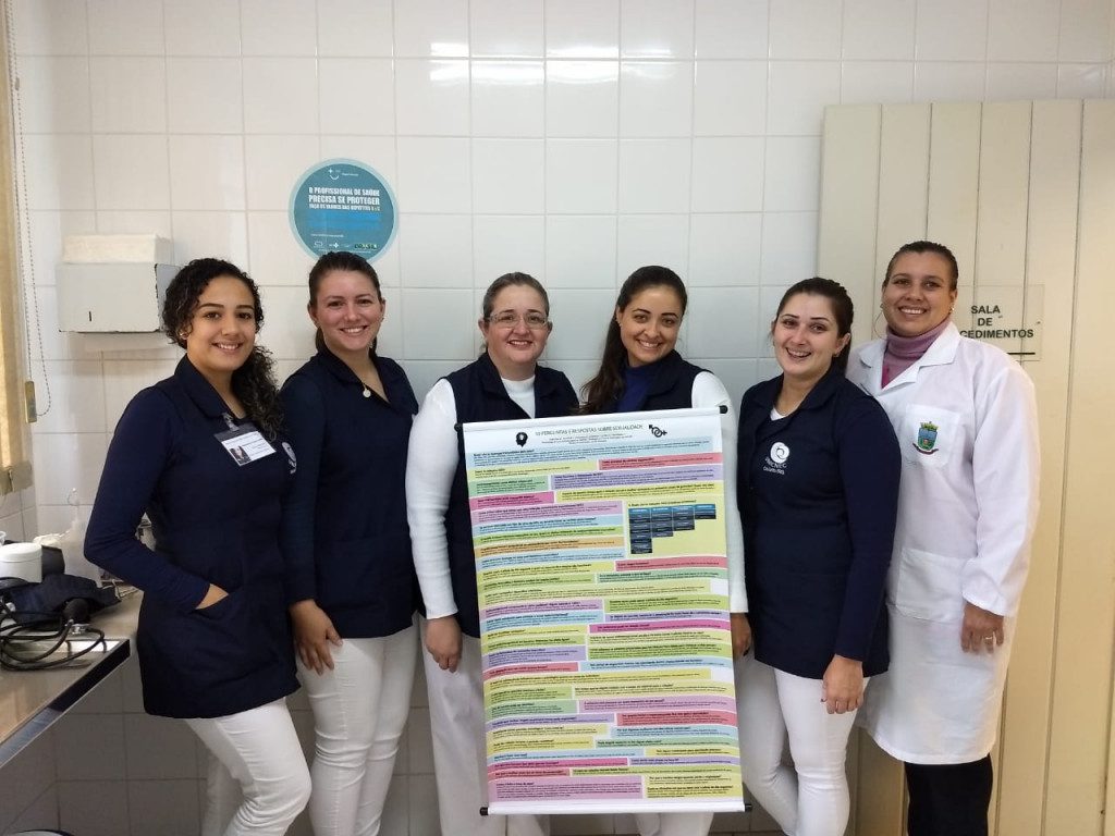Enfermagem da Unicnec realiza projeto em Escola de Osório