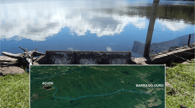 "Barragem apresenta problemas severos" e causa preocupação de rompimento em Maquiné