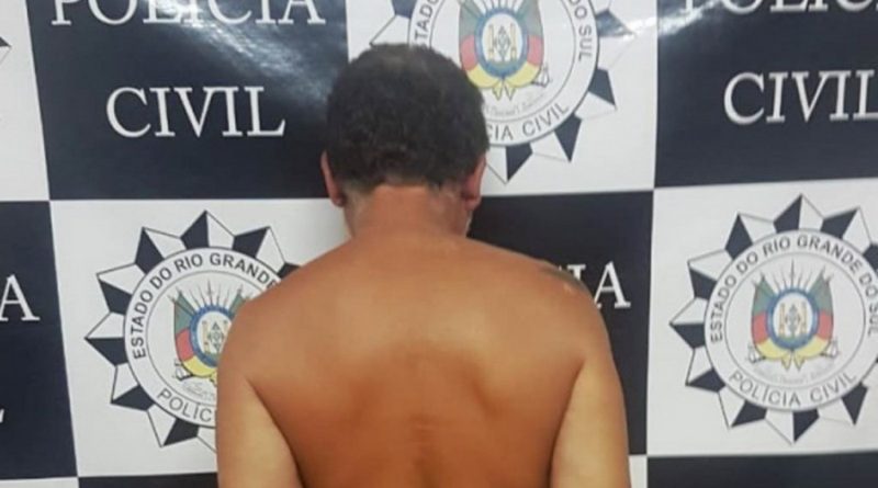 Homem é preso após agredir covardemente a companheira e ameaçar de morte os policiais em Quintão