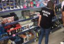 Polícia apreende mercadorias durante fiscalização em estabelecimentos comerciais de Capão da Canoa