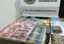 Discussão durante compra de drogas leva BM a prender dois em Santo Antônio