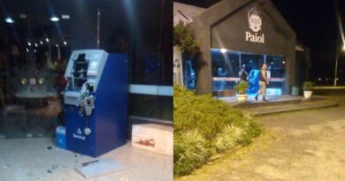 Criminosos atacam caixa eletrônico a marretada na Estrada do Mar em Osório