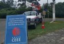 CEEE registrou mais de 2000 ocorrências de falta de energia em decorrência dos ventos fortes