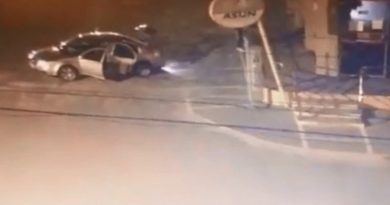 Momentos de Terror: ataque a supermercado tem troca de tiros e incêndio a carro em Imbé (Vídeo)