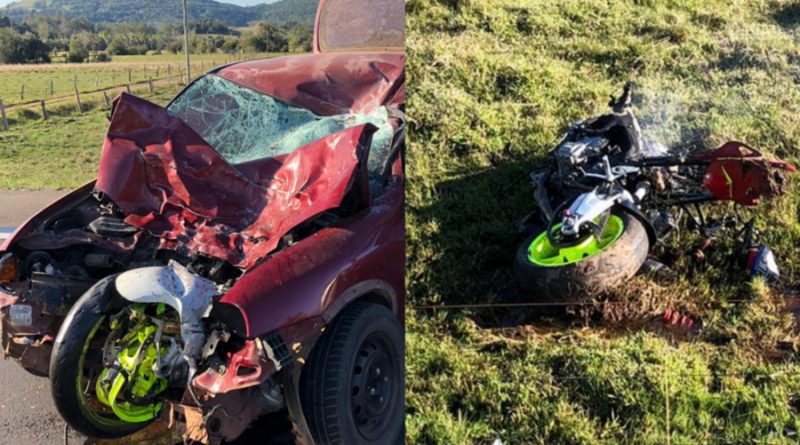 Acidente entre carro e moto deixa dois mortos em Santo Antônio da Patrulha
