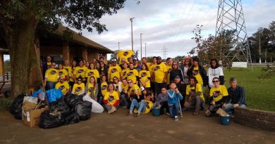 Dia Mundial da Limpeza mobiliza voluntários em Osório