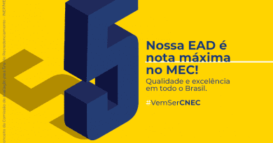 EAD CNEC é recredenciada com nota máxima do MEC