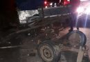 Acidente envolvendo carro e carroça deixa ferida na RS-030 em Osório