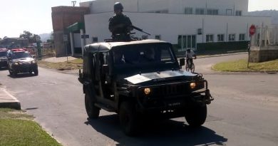Exército realiza ação em busca de armas furtadas e suspeito do crime em Osório