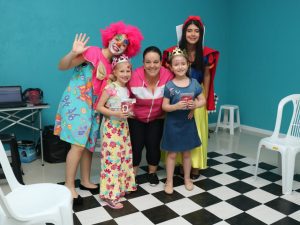 Criançada fez a festa em evento dedicado a elas na Clínica Integrada