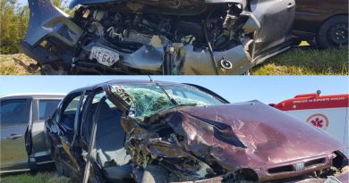 Colisão entre veículos deixa quatro feridos em Osório