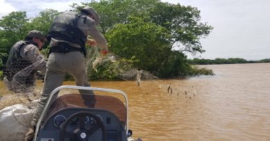 Batalhão Ambiental realiza operação contra a pesca ilegal no Litoral gaúcho
