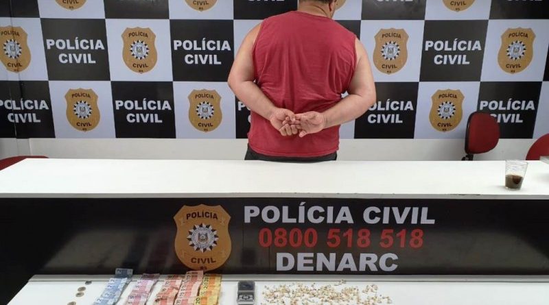 Homem é preso em flagrante por tráfico de drogas em Santo Antônio da Patrulha