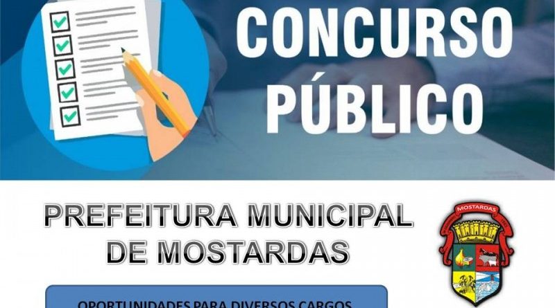 Prefeitura de Mostardas abre concurso público