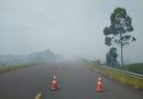 Estrada do Mar volta a ser bloqueada por conta de incêndio às margens da rodovia