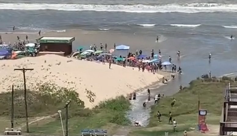 Criança é arrastada pelo mar em direção a bueiro em Capão da Canoa (vídeo)