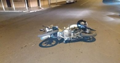 Motociclista tem ferimentos graves em acidente envolvendo carro em Osório
