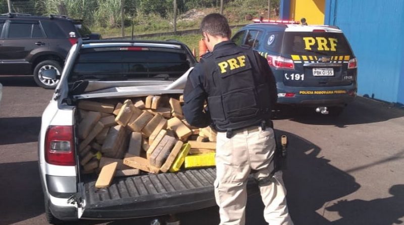 Traficante é preso com 266 kg de maconha e dois kg de pasta base de cocaína em Osório