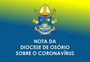 Coronavírus: Diocese de Osório emite nota e alerta para mudanças nas celebrações