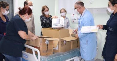 Hospital de Osório recebe dez leitos de UTI