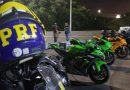 PRF flagra disputa de racha entre quatro motos na freeway
