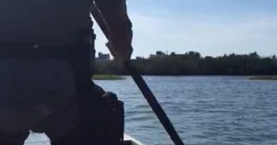 Pms usam barco emprestado para prender foragido que tentava escapar nadando em rio
