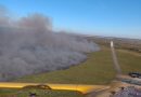 Incêndio de grandes proporções atinge Área de Preservação em Santo Antônio da Patrulha