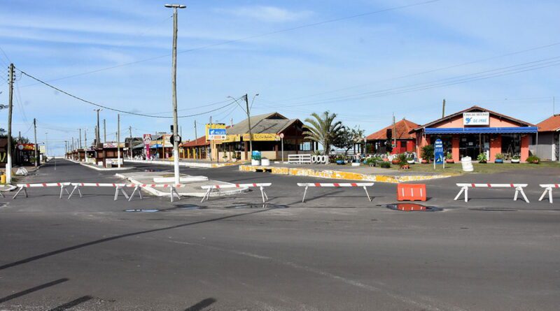 Coronavírus: Guia Corrente e calçadão da avenida Beira Mar são fechados em Imbé