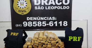 Polícia Civil e Polícia Rodoviária Federal interceptam carga de maconha em Santo Antônio da Patrulha