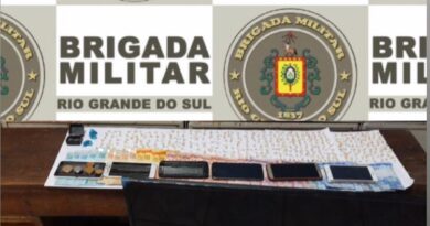 BM prende criminosos com mais de 360 pedras de crack em Santo Antônio da Patrulha