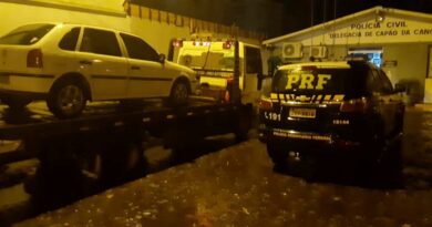 PRF prende motorista embriagado com carro furtado na BR-101