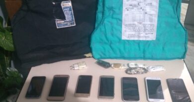 BM evita arremesso de 14 celulares para o interior da penitenciária de Osório