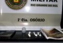 Criminoso é preso fazendo tele-entrega de drogas em Osório